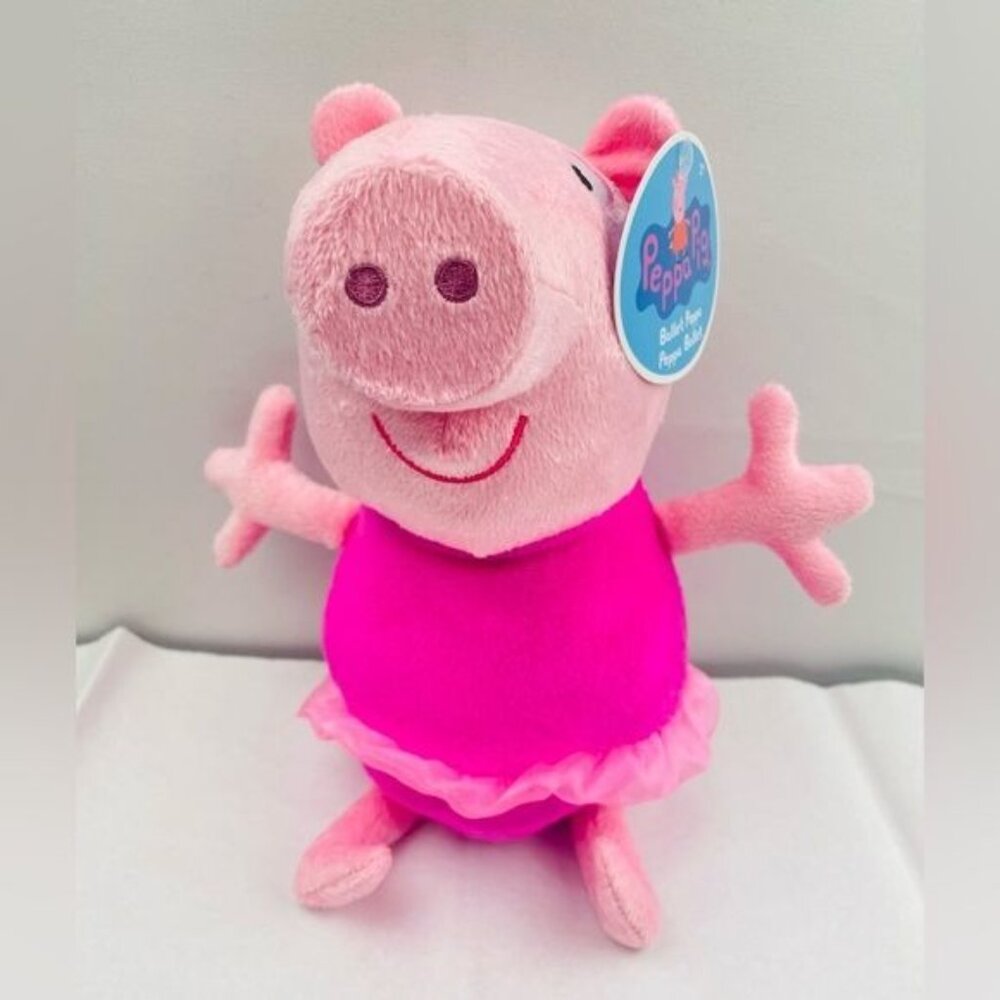 Cute Peppa pig ballet plush 9” - Picture 9 of 9
